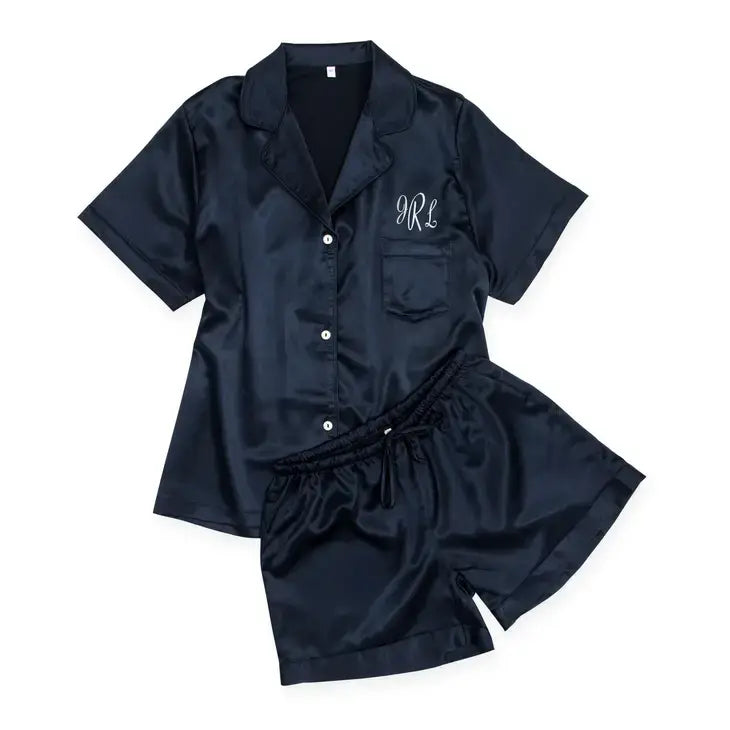 SATIN PAJAMA SLEEPWEAR SET
