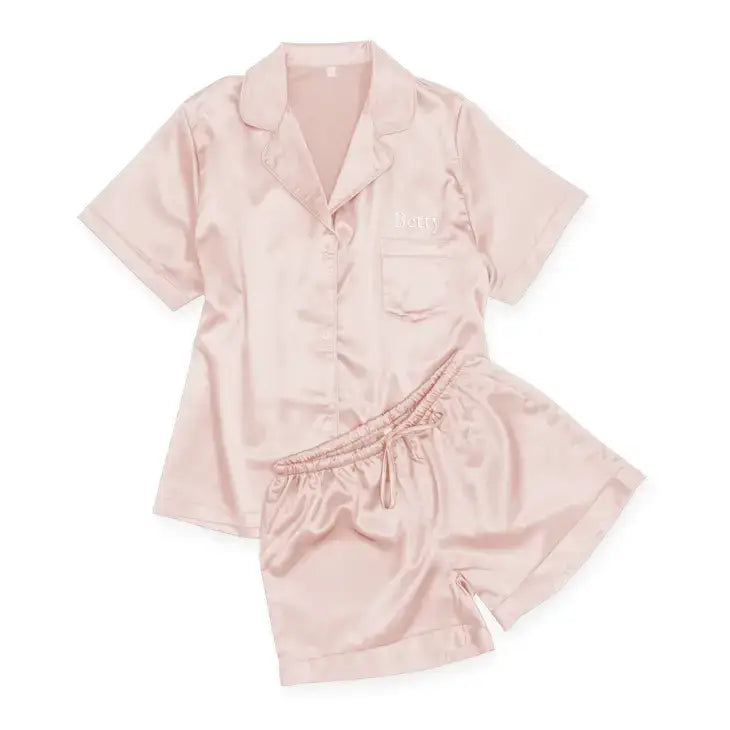 SATIN PAJAMA SLEEPWEAR SET