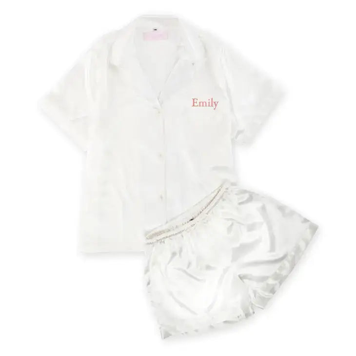 SATIN PAJAMA SLEEPWEAR SET