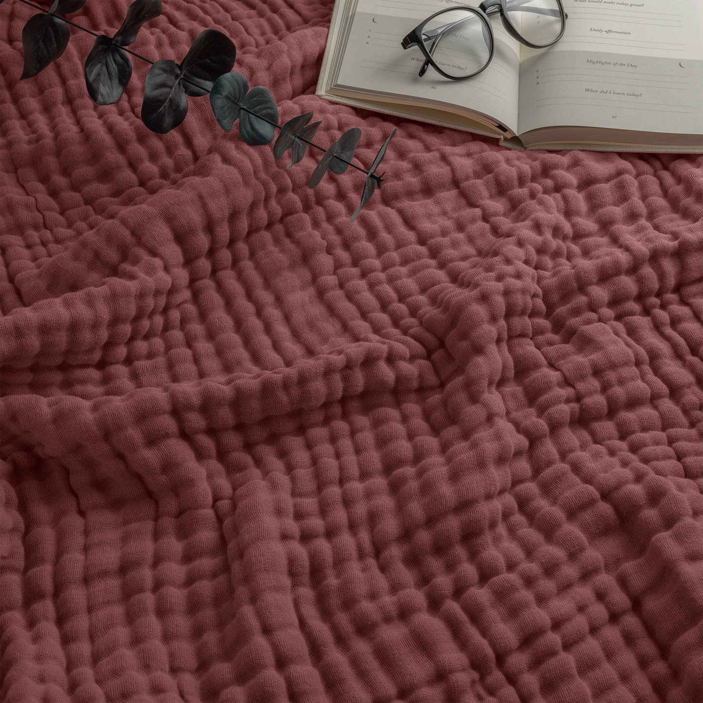 Muslin Cotton Throw Blanket