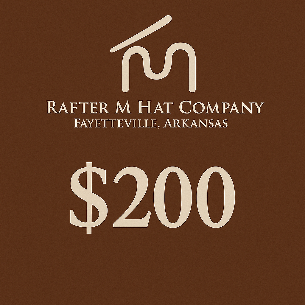 Rafter M Hat Company Gift Card