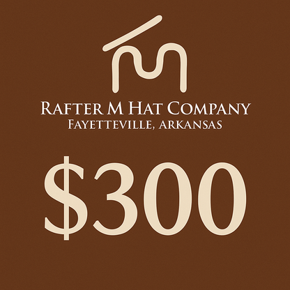 Rafter M Hat Company Gift Card