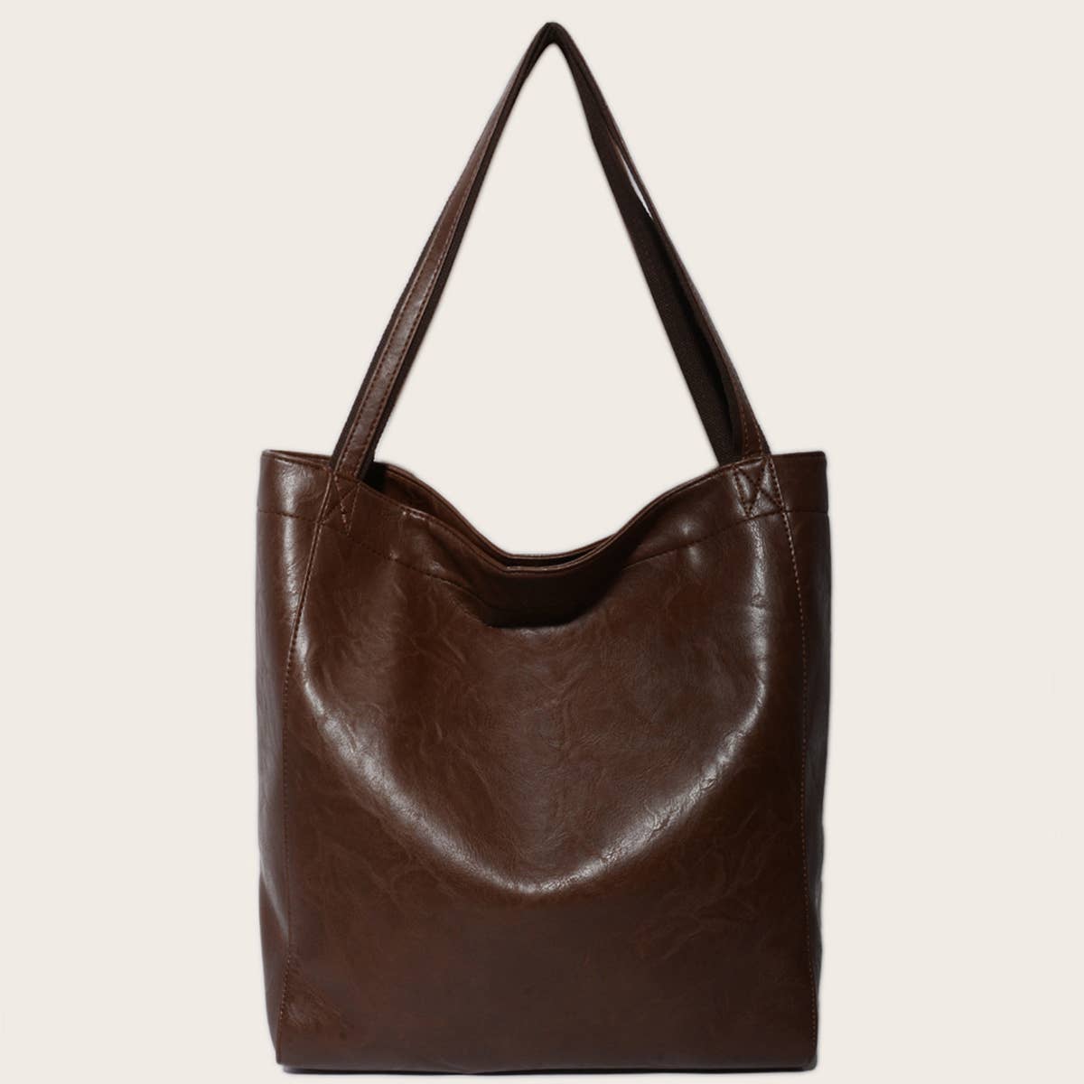 SOFT LEATHER LARGE TOTE BAG