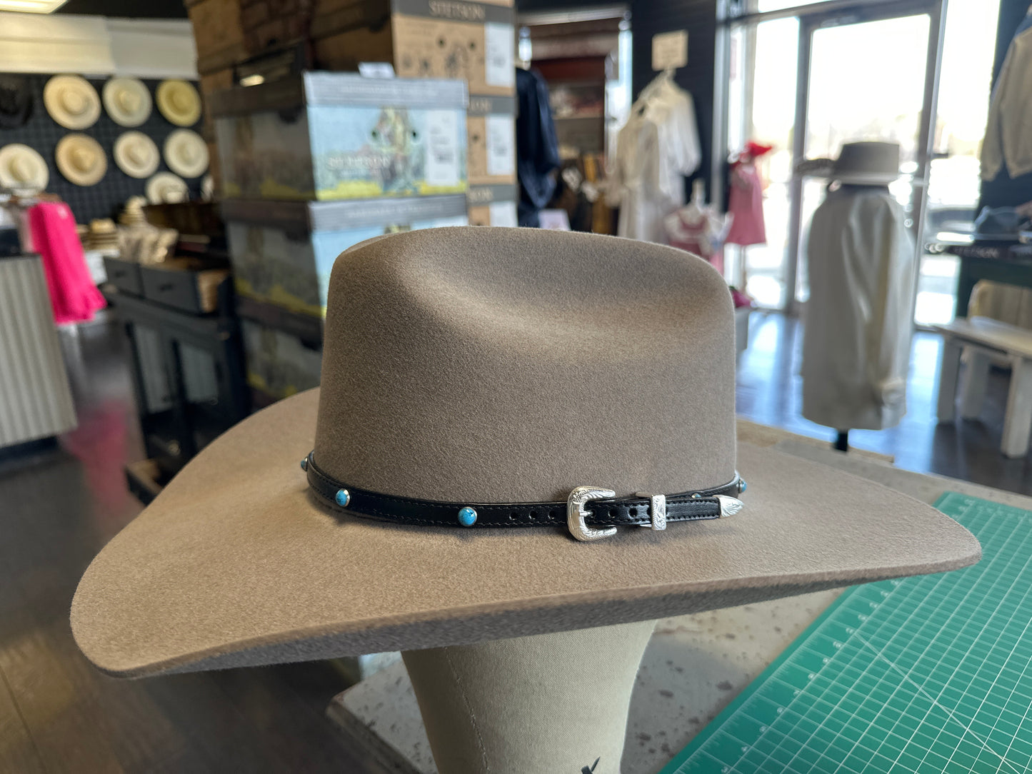 THE SILVERADO TURQUOISE HAT BAND