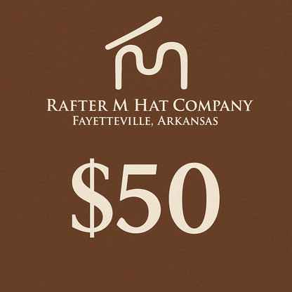 Rafter M Hat Company Gift Card