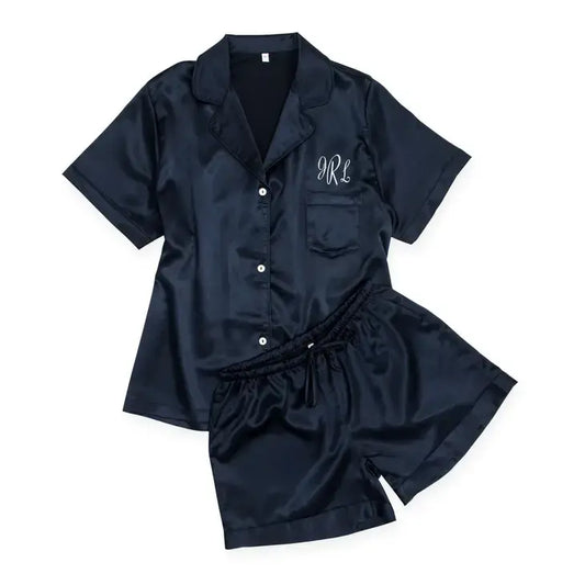SATIN PAJAMA SLEEPWEAR SET