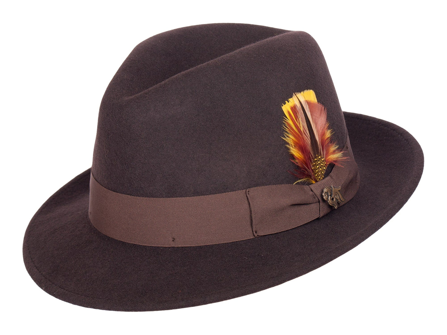 BIGALLI MILANO WOOL FEDORA