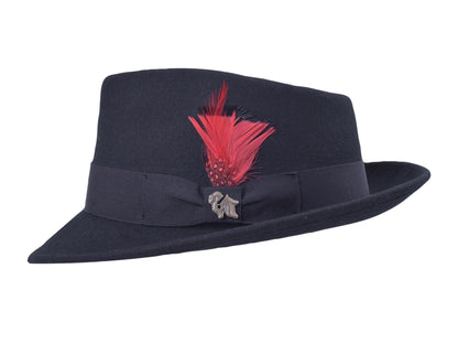 BIGALLI QUICKSTEP WOOL FEDORA