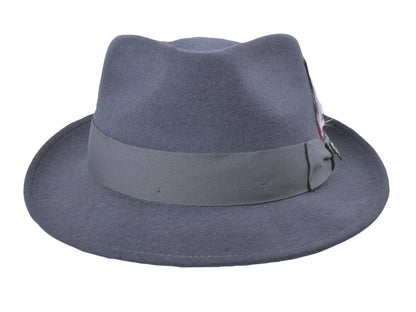 BIGALLI QUICKSTEP WOOL FEDORA