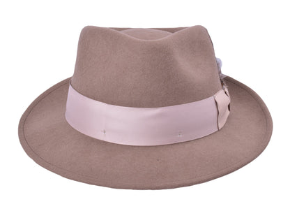 BIGALLI QUICKSTEP WOOL FEDORA