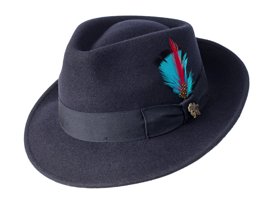 BIGALLI QUICKSTEP WOOL FEDORA