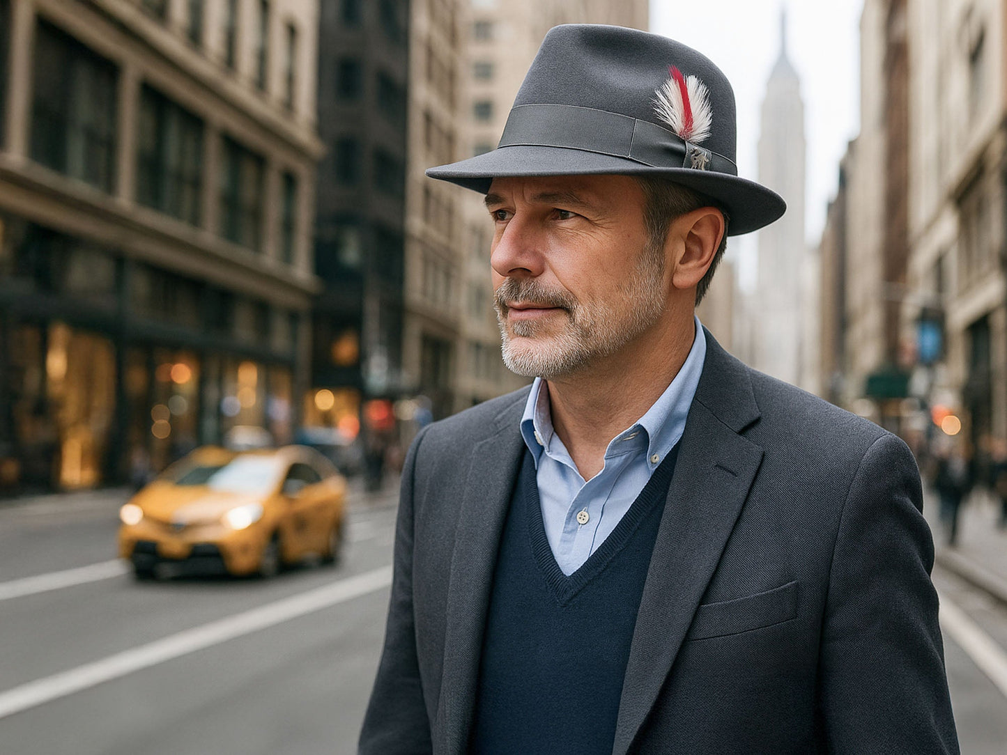 BIGALLI MILANO WOOL FEDORA