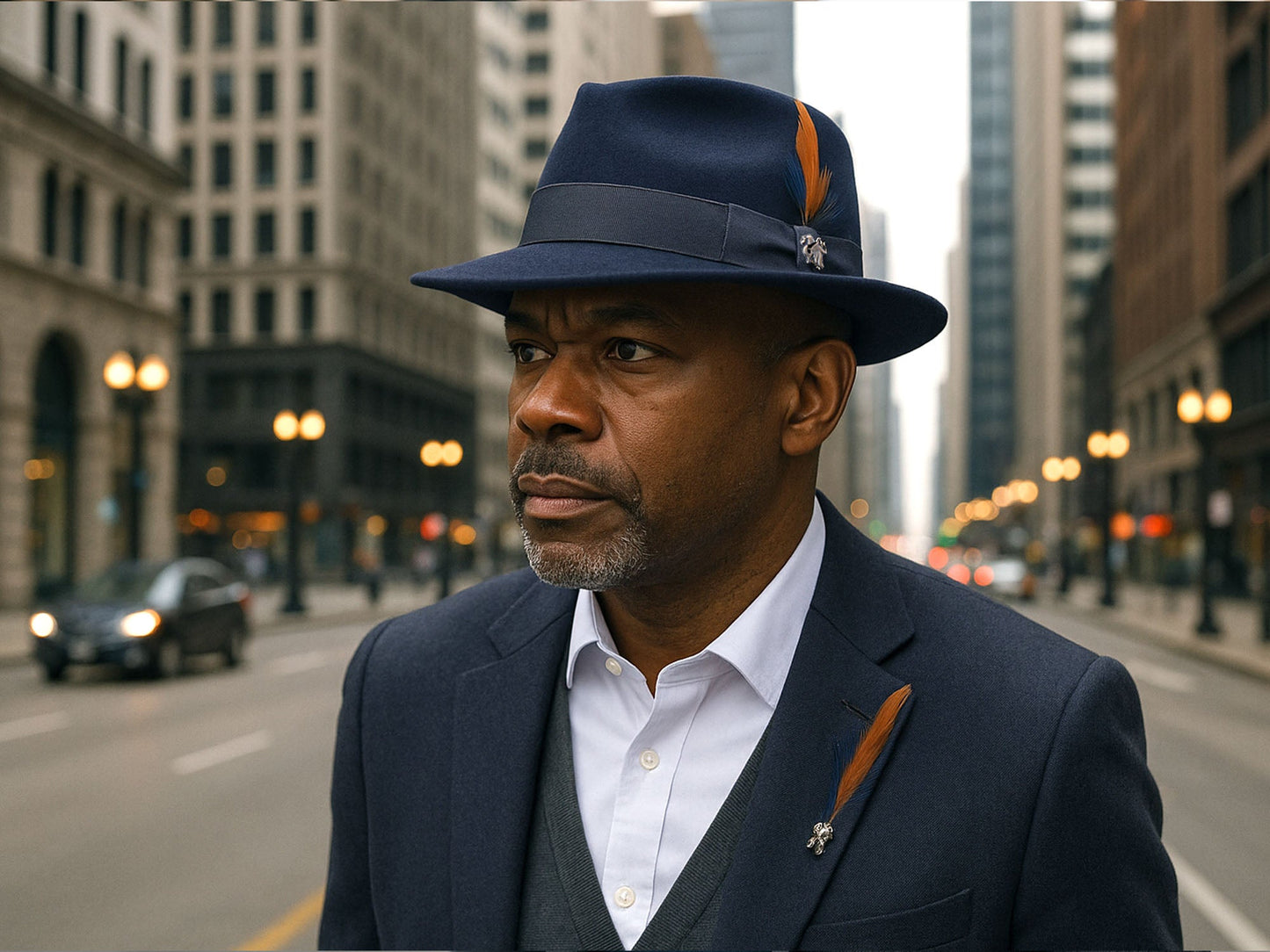 BIGALLI QUICKSTEP WOOL FEDORA