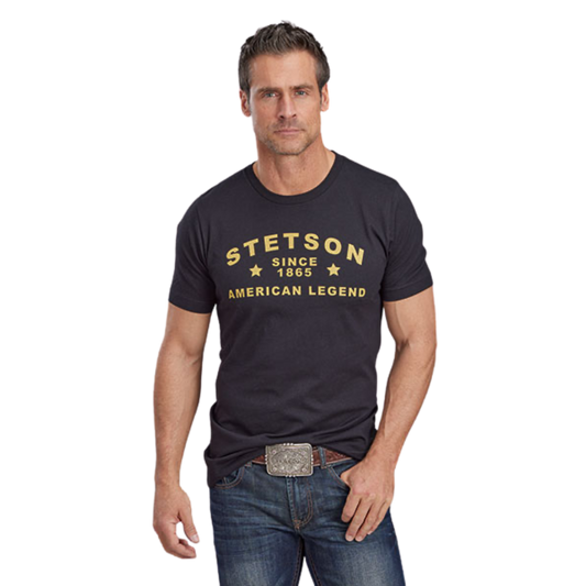 STETSON AMERICAN LEGEND SHORT SLEEVE T-SHIRT