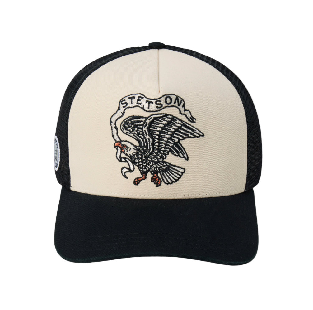 STETSON EAGLE TRUCKER HAT