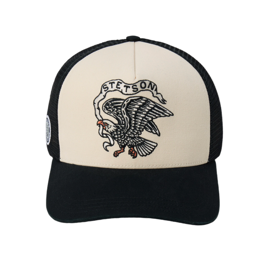 STETSON EAGLE TRUCKER HAT