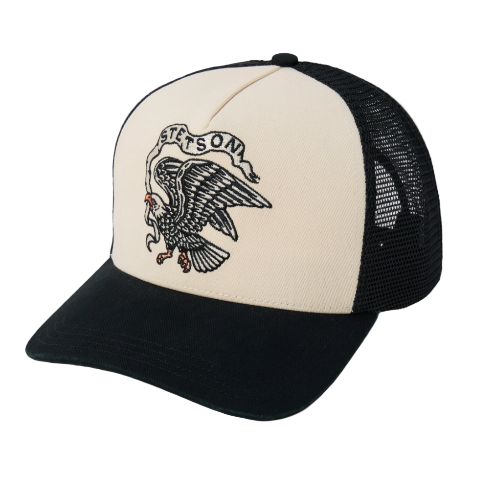 STETSON EAGLE TRUCKER HAT
