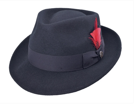 BIGALLI QUICKSTEP WOOL FEDORA