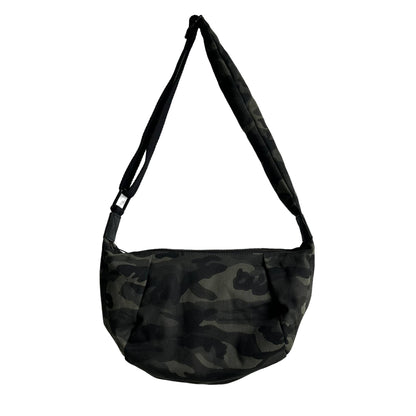 CAMO PRINT CROSS BODY BAG - SMALL