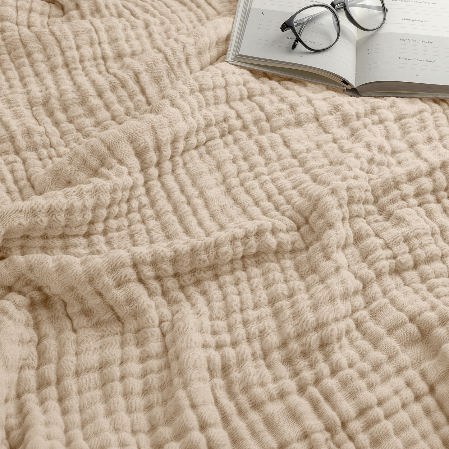 Muslin Cotton Throw Blanket